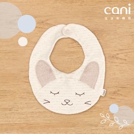 cani有機棉 小兔口水巾